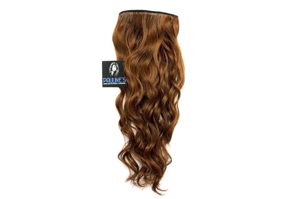 Natural Wavy Dark Auburn